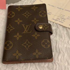 Authentic Louis Vuitton Monogram Agenda PM